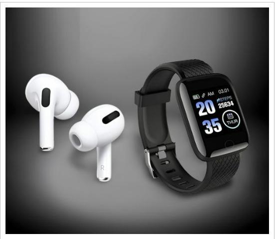 🎁 Smartwatch + Wireless Earbuds Combo – Only ₹1,499!