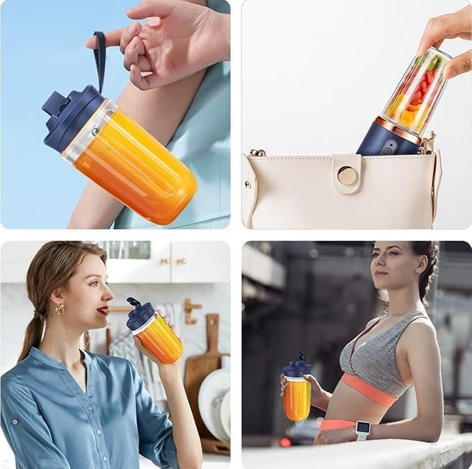 Mini USB Rechargeable Juicer – Blend Anywhere!