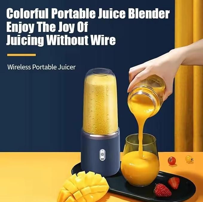 Mini USB Rechargeable Juicer – Blend Anywhere!